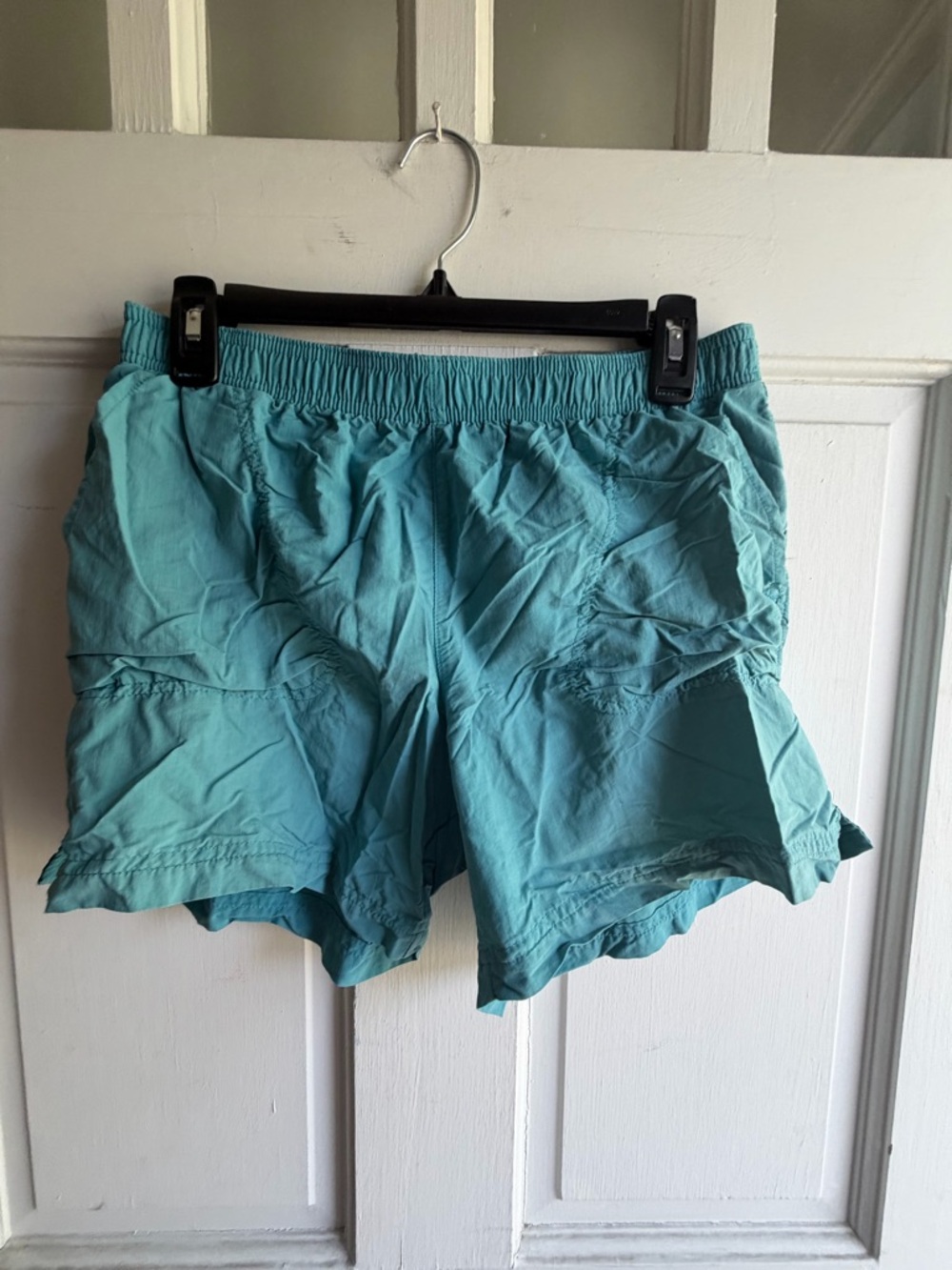 Columbia Light Teal Athletic Women's Shorts
